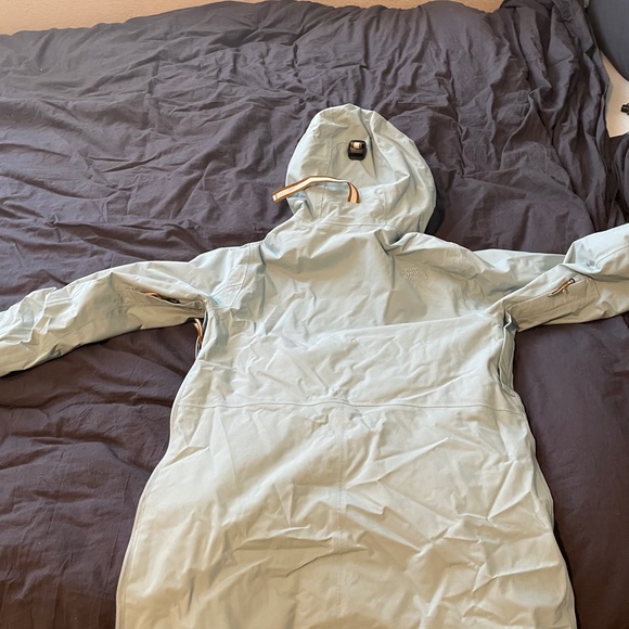 Baby blue and tan jacket. - Picture 3 of 3